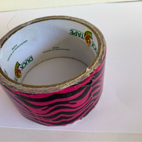 Duck Tape Duct Tape Bundle 6 Rolls New Used Animal Print Green Sky Blue … - Picture 4 of 13